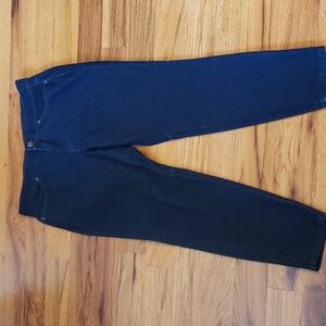 J.Jill Denim Leggings: Dark Blue 5-Pocket Size: 12P